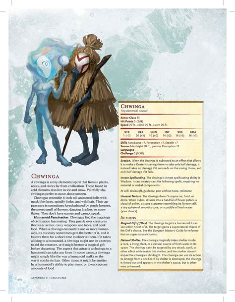 D: Monsters and NPCs App. . Rime of the frostmaiden handouts